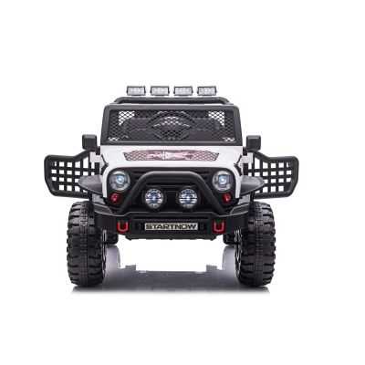 Vaikiškas elektromobilis Jeep BEAST 4x4, Baltas