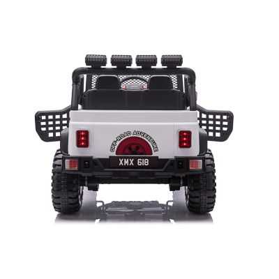 Vaikiškas elektromobilis Jeep BEAST 4x4, Baltas