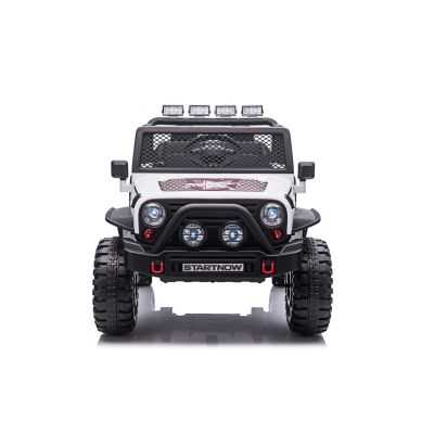 Vaikiškas elektromobilis Jeep BEAST 4x4, Baltas