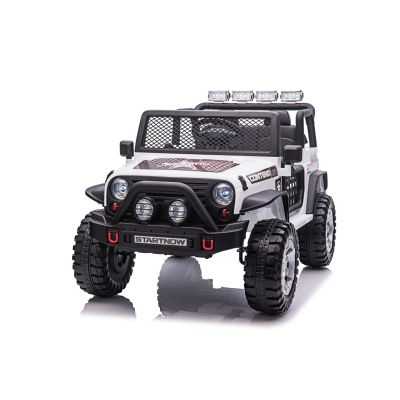 Vaikiškas elektromobilis Jeep BEAST 4x4, Baltas