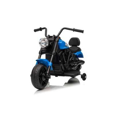Vaikiškas elektrinis motociklas STAR, Mėlynas