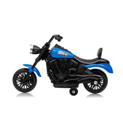 Vaikiškas elektrinis motociklas STAR, Mėlynas