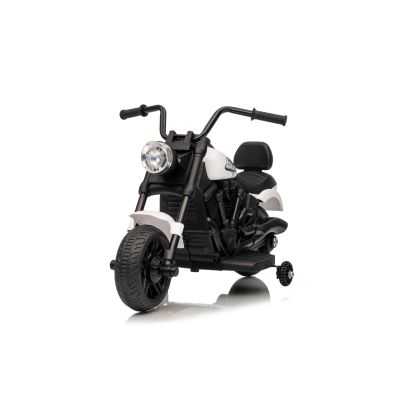 Vaikiškas elektrinis motociklas STAR, Baltas