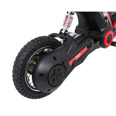 Vaikiškas elektrinis motociklas RZ56 MAX, Raudonas