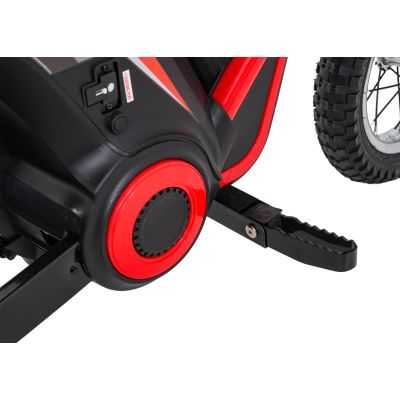 Vaikiškas elektrinis motociklas RZ56 MAX, Raudonas