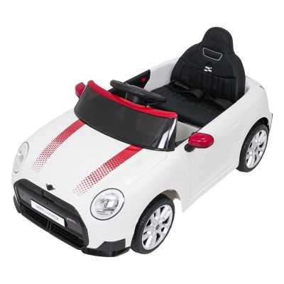 Vaikiškas Elektromobilis Mini Cooper, Baltas