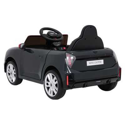Vaikiškas Elektromobilis Mini Cooper, Juodas