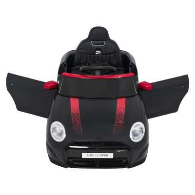 Vaikiškas Elektromobilis Mini Cooper, Juodas