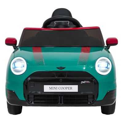 Vaikiškas Elektromobilis Mini Cooper, Žalias