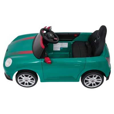 Vaikiškas Elektromobilis Mini Cooper, Žalias