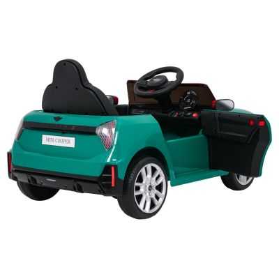 Vaikiškas Elektromobilis Mini Cooper, Žalias