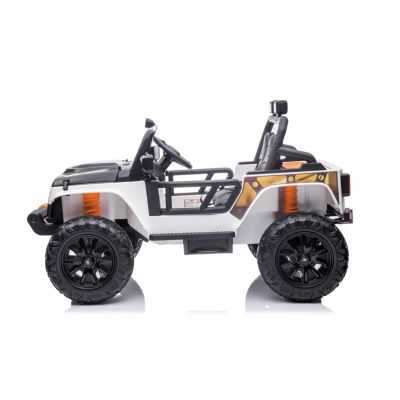 Vaikiškas elektromobilis Jeep Monster, Baltas