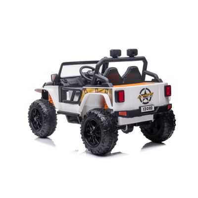 Vaikiškas elektromobilis Jeep Monster, Baltas