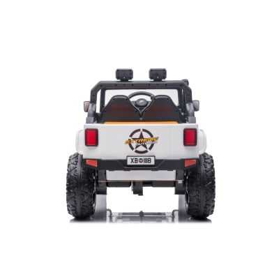 Vaikiškas elektromobilis Jeep Monster, Baltas