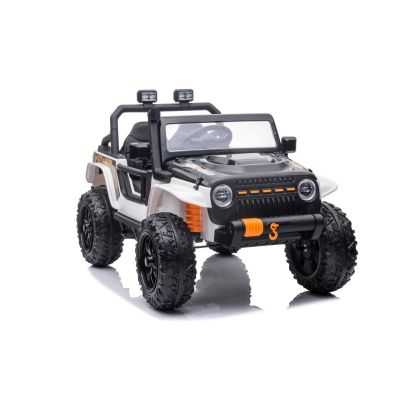 Vaikiškas elektromobilis Jeep Monster, Baltas