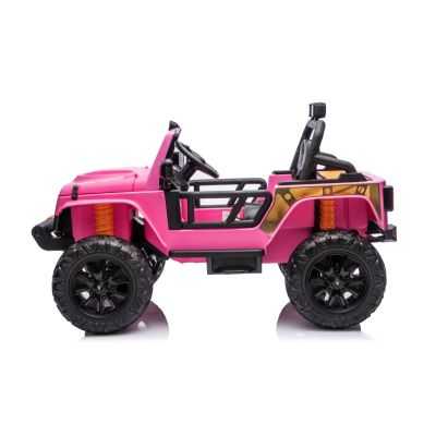 Vaikiškas elektromobilis Jeep Monster, Rožinis