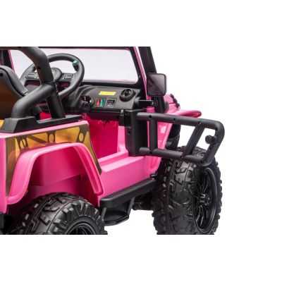 Vaikiškas elektromobilis Jeep Monster, Rožinis