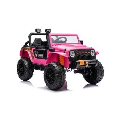 Vaikiškas elektromobilis Jeep Monster, Rožinis