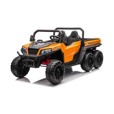 Vaikiškas elektrinis sunkvežimis X-POWER, Oranžinis