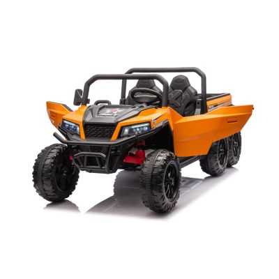 Vaikiškas elektrinis sunkvežimis X-POWER, Oranžinis