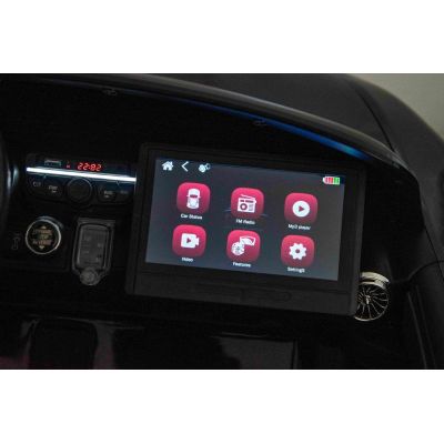 Vaikiškas elektromobilis Mercedes Benz GT63 AMG, Juodas