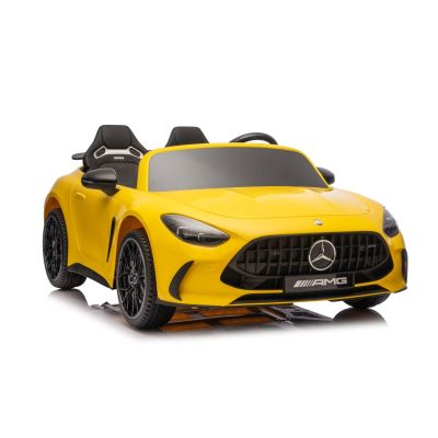 Vaikiškas elektromobilis Mercedes Benz GT63 AMG, Geltonas