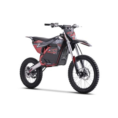 Vaikiškas elektrinis motociklas POWER TRAIL, Raudonas