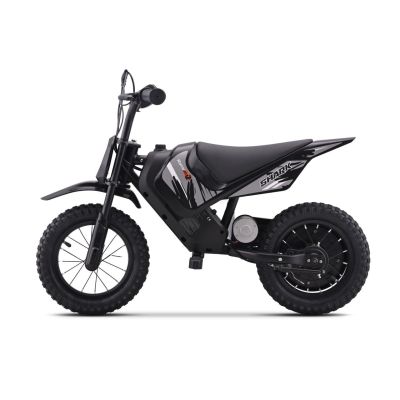 Vaikiškas elektrinis motociklas SHARK, Juodas - 2