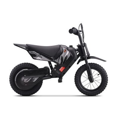 Vaikiškas elektrinis motociklas SHARK, Juodas - 3