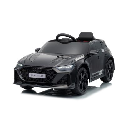 Vaikiškas elektromobilis Audi RS6 Avant GT, Juodas