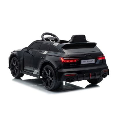 Vaikiškas elektromobilis Audi RS6 Avant GT, Juodas