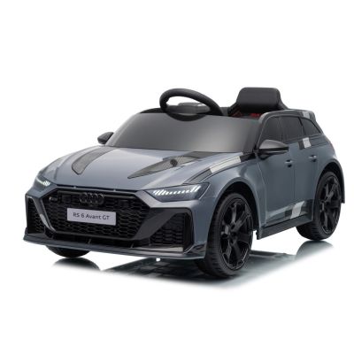 Vaikiškas elektromobilis Audi RS6 Avant GT, Pilkas