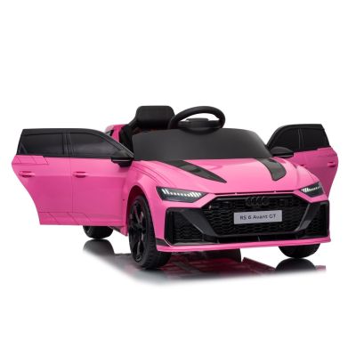 Vaikiškas elektromobilis Audi RS6 Avant GT, Rožinis