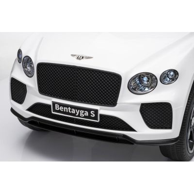 Vaikiškas elektromobilis Bentley Bentayga S, Baltas