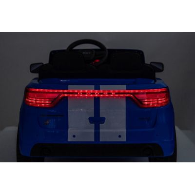 Vaikiškas elektromobilis Dodge Durango, Mėlynas - 12