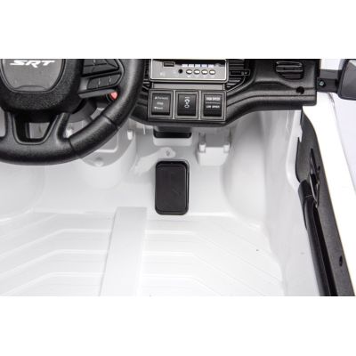 Vaikiškas elektromobilis Dodge Durango, Baltas - 10
