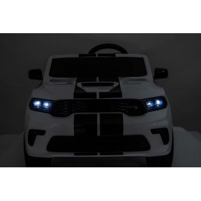 Vaikiškas elektromobilis Dodge Durango, Baltas - 13