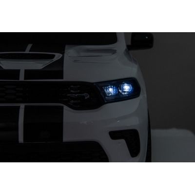 Vaikiškas elektromobilis Dodge Durango, Baltas - 14