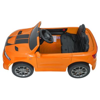 Vaikiškas elektromobilis Dodge Durango, Oranžinis - 6