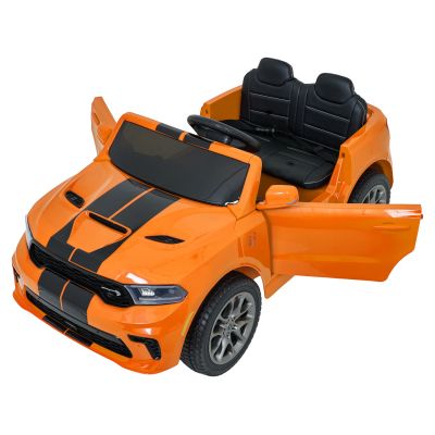 Vaikiškas elektromobilis Dodge Durango, Oranžinis - 10
