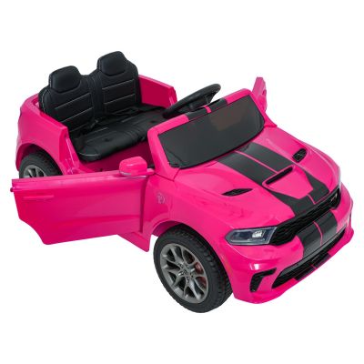 Vaikiškas elektromobilis Dodge Durango, Rožinis