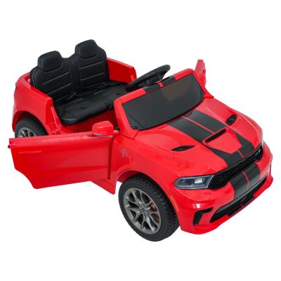 Vaikiškas elektromobilis Dodge Durango, Raudonas - 5