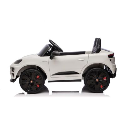 Vaikiškas elektromobilis Porsche Macan, Baltas