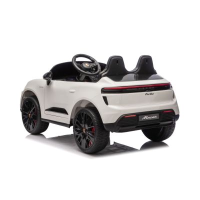 Vaikiškas elektromobilis Porsche Macan, Baltas