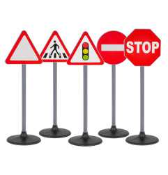 Žaisliniai Kelio ženklai (5 vnt)