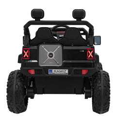 Vaikiškas Elektromobilis OFF ROAD, Juodas