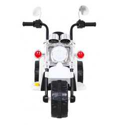 Vaikiškas Elektrinis motociklas Hot Chopper, Baltas
