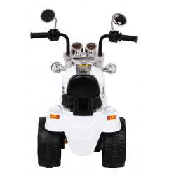 Vaikiškas Elektrinis motociklas Hot Chopper, Baltas