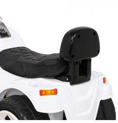 Vaikiškas Elektrinis motociklas Hot Chopper, Baltas