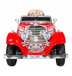 Vaikiškas Elektromobilis Mercedes Benz Retro 540A, Raudonas - 3